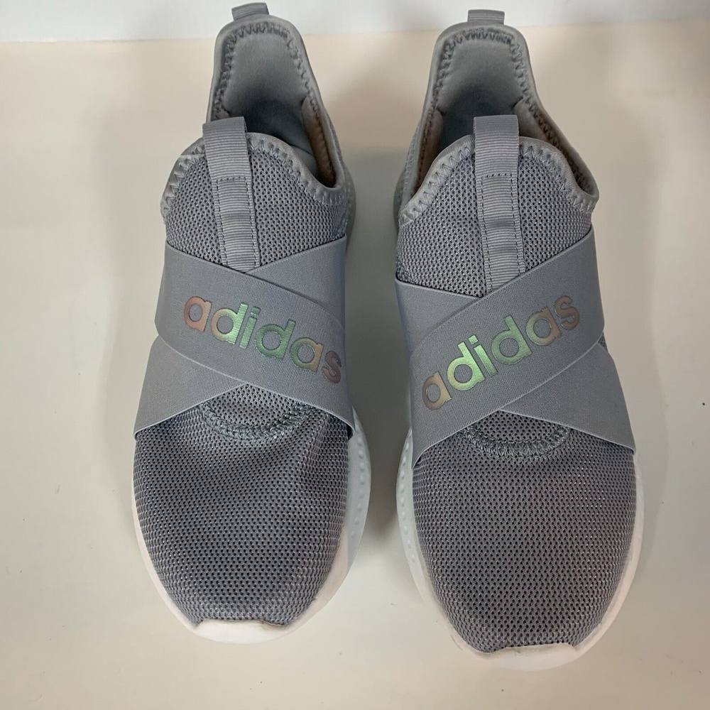 Adidas Women’s Size 8.5 Cloudfoam Comfort Slip-on Walking Comfort Shoes GUC